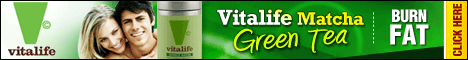 Vitalife Matcha Banner